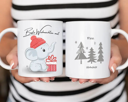 Personalisierte Tasse - Beste Weihnachten