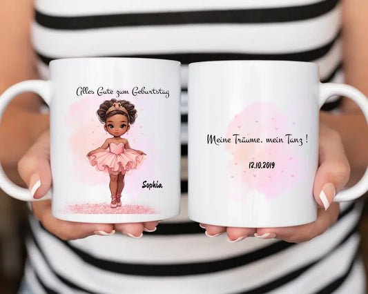 Personalisierte Tasse - Ballettzauber