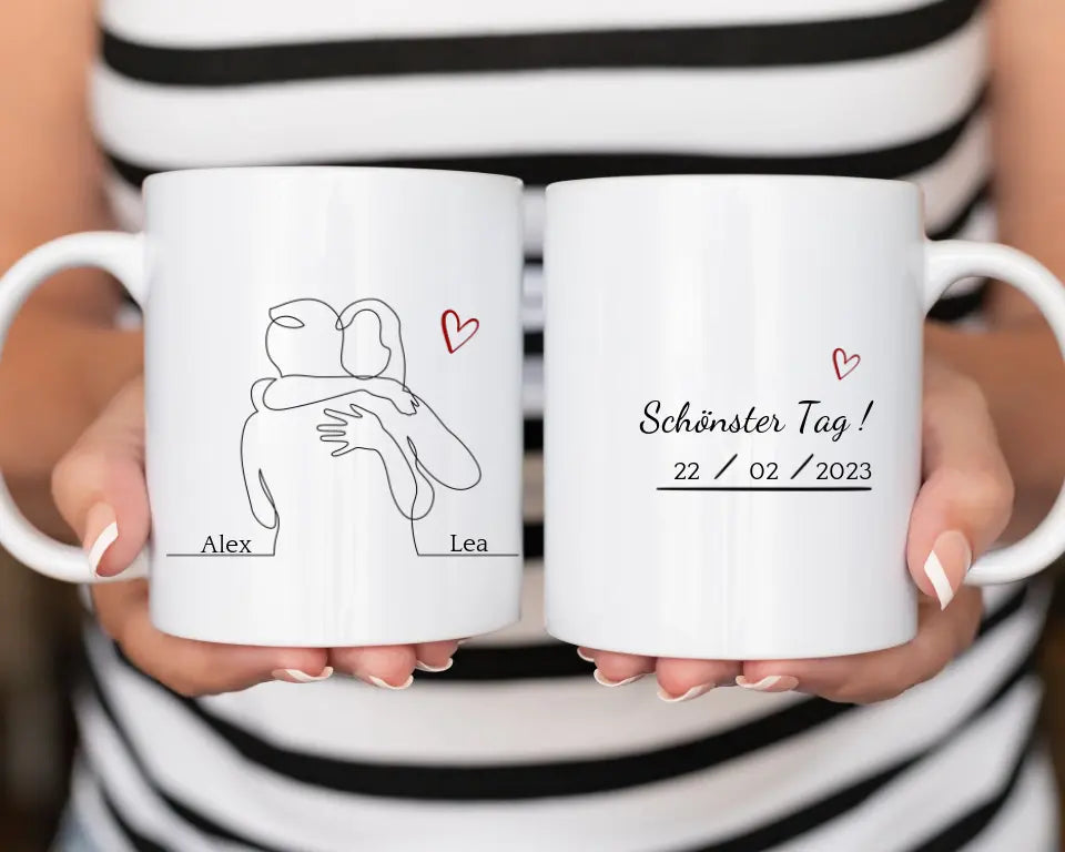 Personalisierte Tasse - Schönster Tag