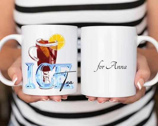 Personalisierte Tasse - Ice Tea