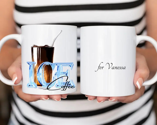 Personalisierte Tasse - Ice Coffee