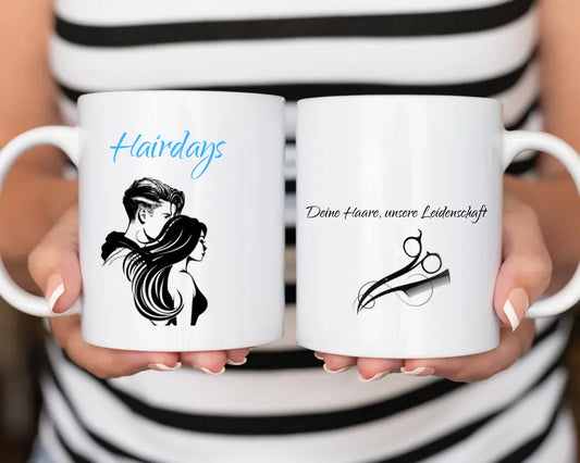 Personalisierte Business Tasse - Friseure